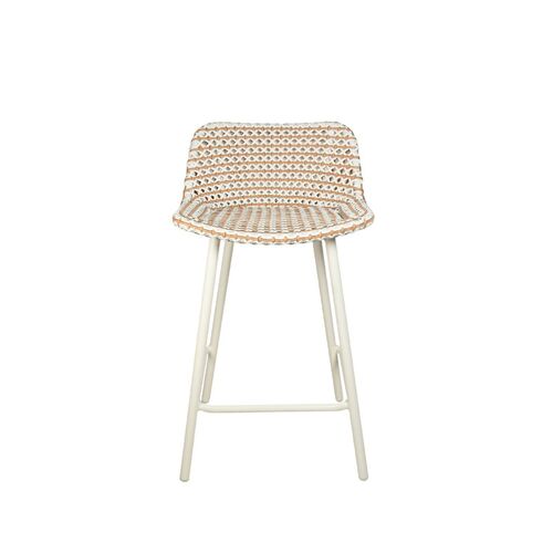 Skal Bar Stool - White Frame 