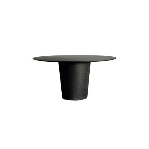 Curve Dining Table - 1.2m Diam/Black 