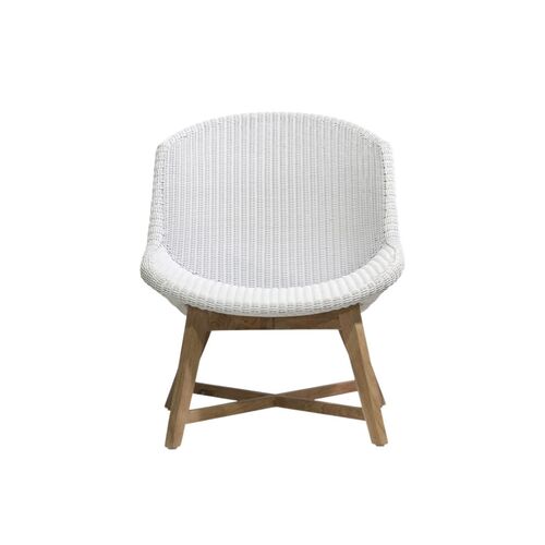 Skal Lounge Chair - Ice White 