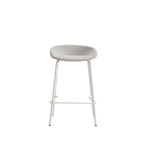 Nelson Bar Stool - White Frame