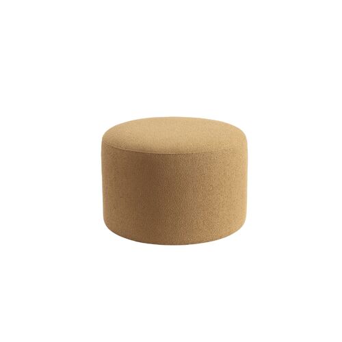 Lola Small Ottoman - Earth Mustard 